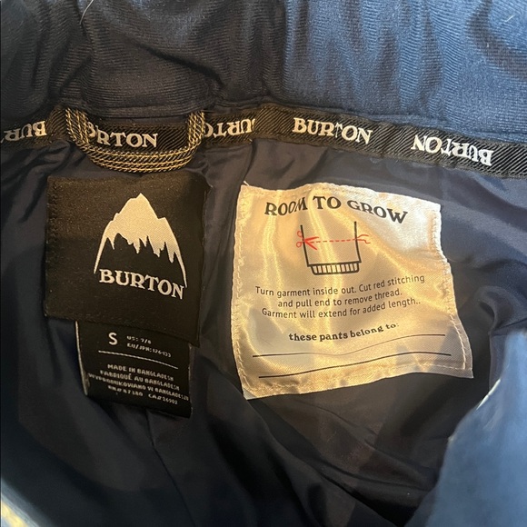 Burton Room to Grow Exile Cargo Dry Ride Snowboard Pants - Picture 10 of 16